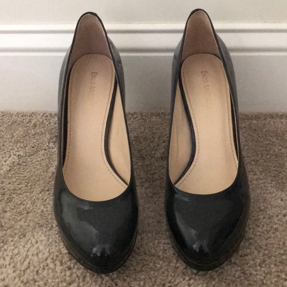 Black Patent Leather Pumps